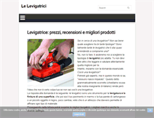 Tablet Screenshot of levigatrici.net